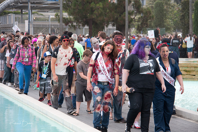 Zombies walking