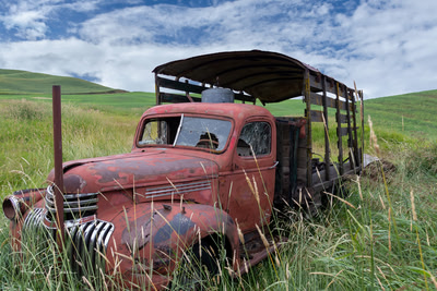 Flatbed Dodge Truck