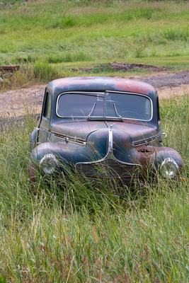 Old Dodge sedan